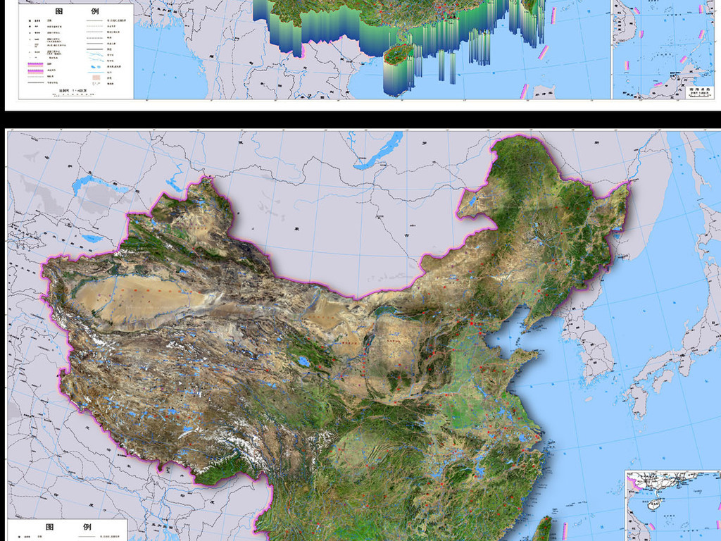 中国卫星地图高清2011