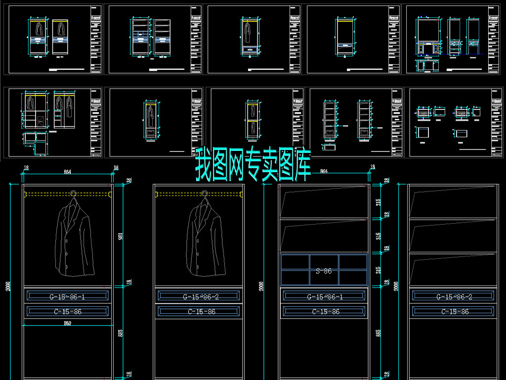 我图网提供精品流行图森整木家居版衣柜标准图库素材下载,作品模板源文件可以编辑替换,设计作品简介: 图森整木家居版衣柜标准图库,,使用软件为 AutoCAD 2004(.dwg) 整木 整木定制 展厅设计 欧式 法式 中式 家具 木门 垭口 窗套 书柜 衣帽间 柜门 柜体 罗马柱 岛台 吧台 抽屉 雕花 橱柜 酒柜 酒窖 酒架 天花 吊顶 楼梯 墙板 背景墙 屏风 博古架 壁炉 家居 衣柜 图库 整木家居