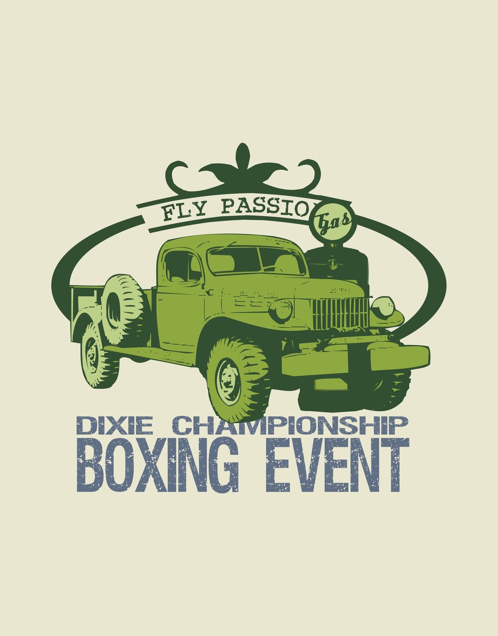 卡车火车交通运输工具英文字体插画图片设计素