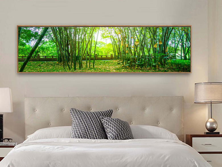 竹林装饰画床头画(图片编号:15941391)_风景无