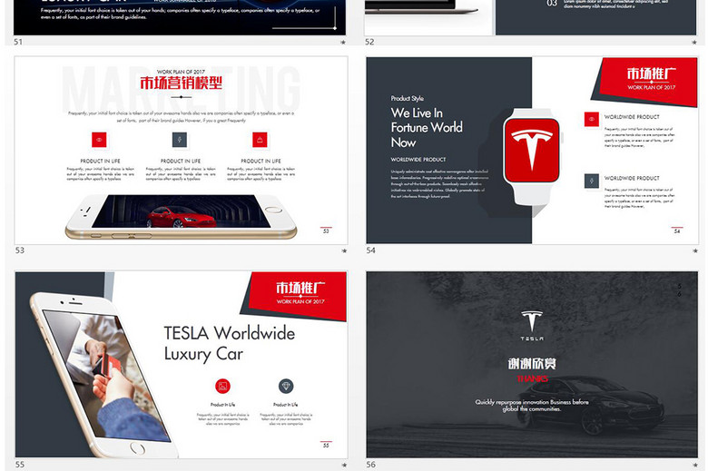 新能源汽车特斯拉tesla营销策划方案ppt(图片编