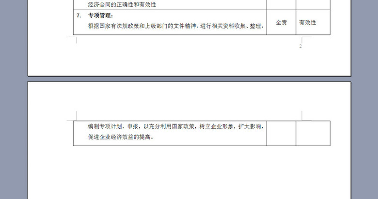 发展计划部综合计划员岗位说明书(图片编号:1