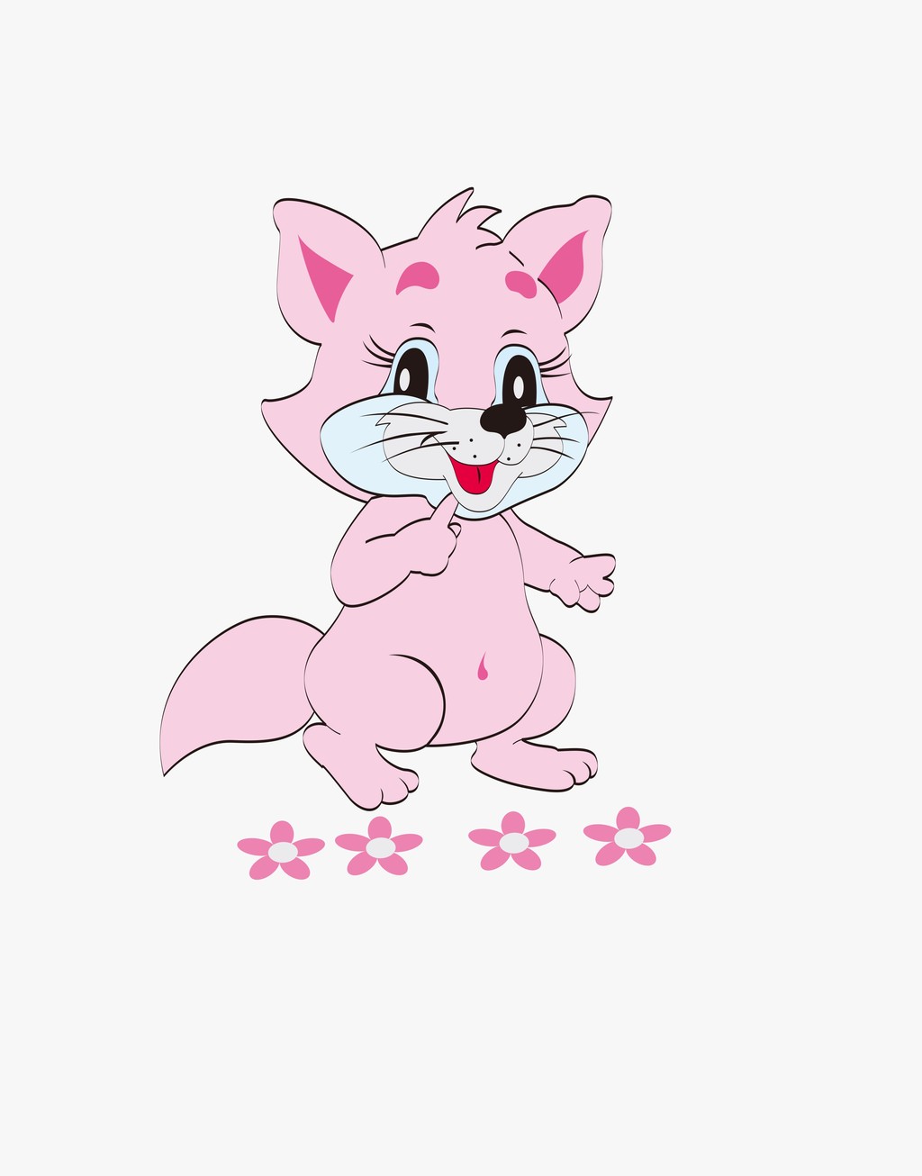 猫咪卡通动物图片设计素材_高清其他模板下载