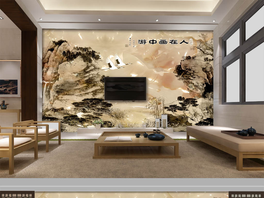 我图网提供精品流行山水画大理石背景中式3D电视背景墙壁画素材下载,作品模板源文件可以编辑替换,设计作品简介: 山水画大理石背景中式3D电视背景墙壁画 位图, RGB格式高清大图,使用软件为 Photoshop CS5(.psd)