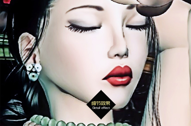 老上海复古风时尚美女主题空间(图片编号:159