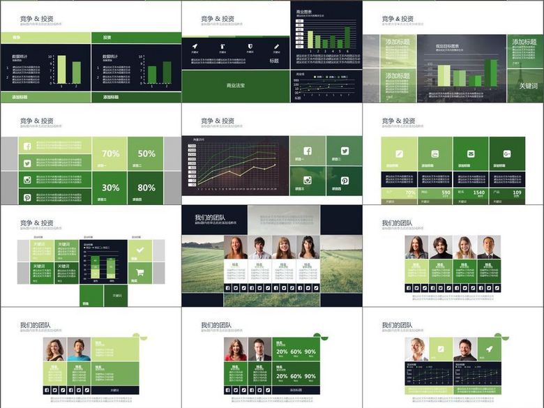 商业计划书产品销售管理策略工作总结汇报(图