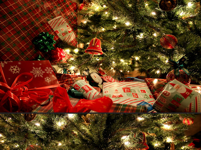 唯美温馨2017圣诞节礼物特效高清视频(图片编