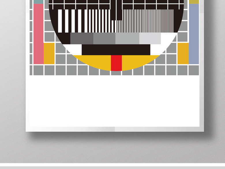 电视花屏雪花噪点没信号背景(图片编号:15959