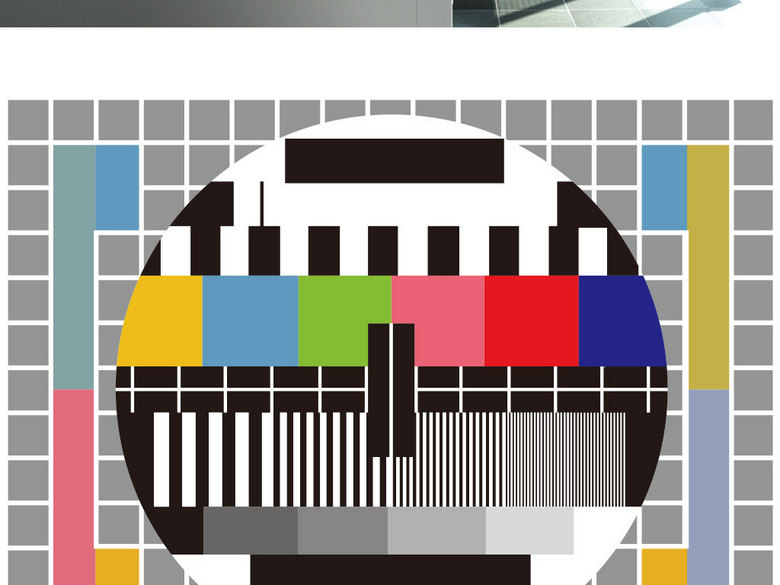 电视花屏雪花噪点没信号背景(图片编号:15959