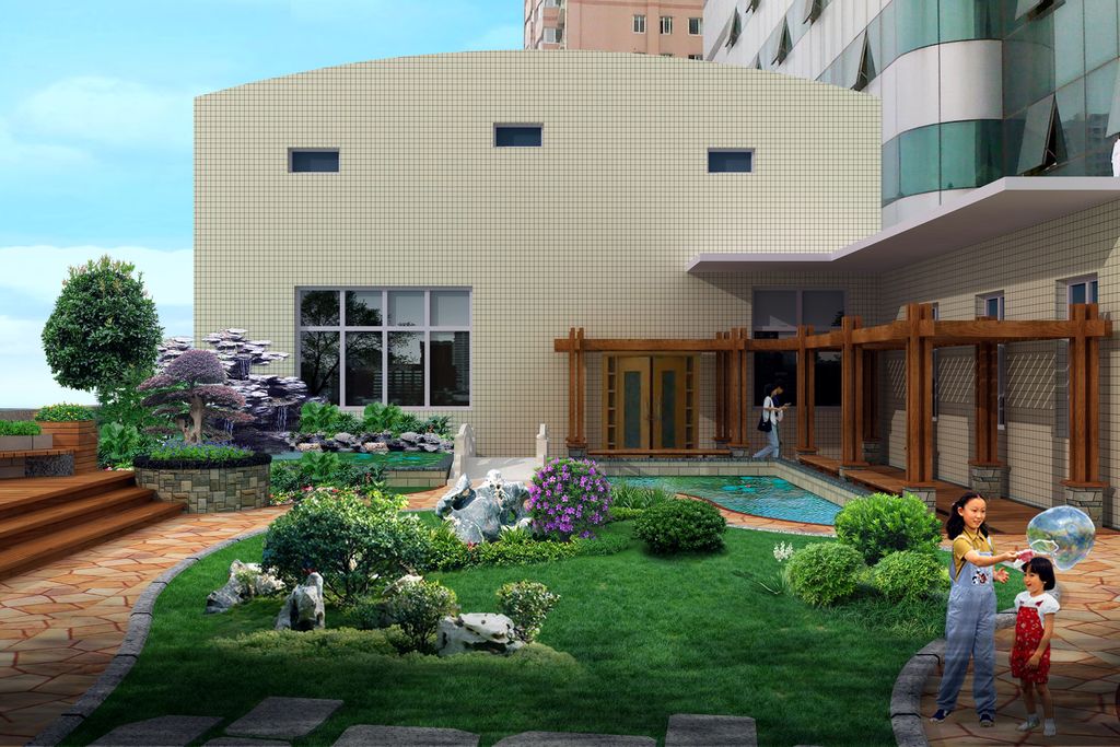 别墅花园cad图屋顶花园设计全套施工图园林立面景观树木景观立面景观