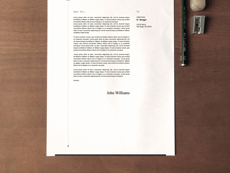 留学生英文简历A4WORD通用模板2(图片编号