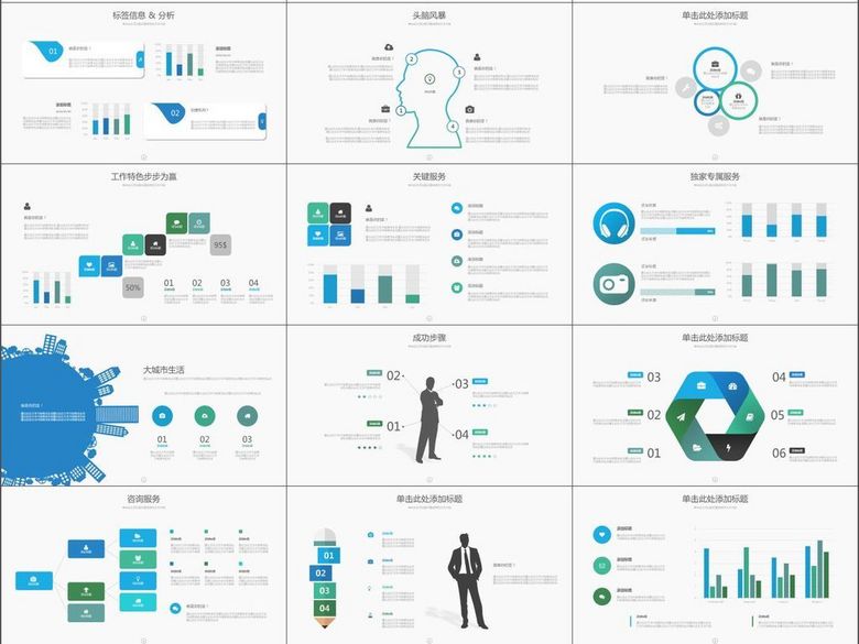 商业服务领域成功案例产品市场策略(图片编号