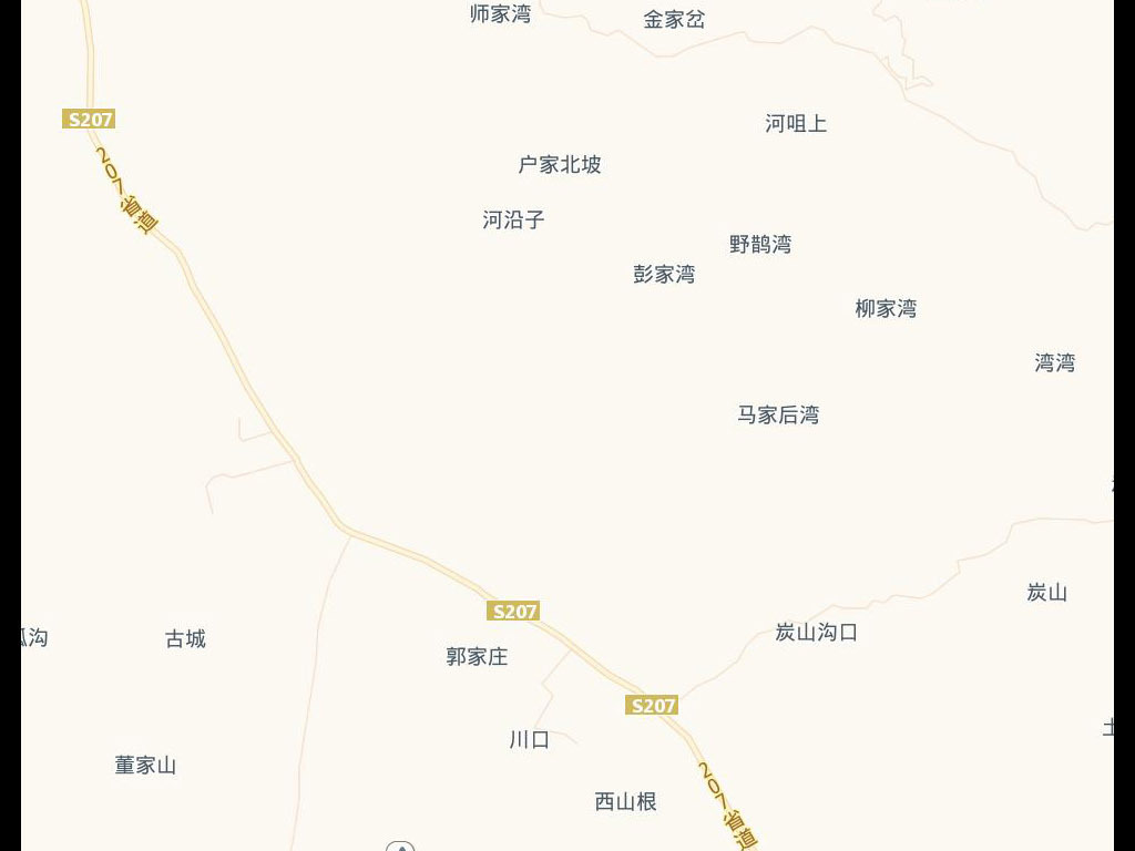 定西高清地图