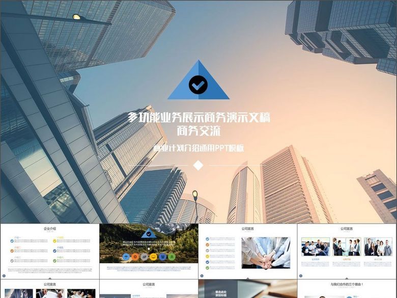 企业介绍成功案例分析销售数据图表(图片编号