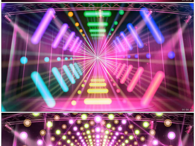 超绚丽T台走秀LED舞台背景视频(图片编号:15