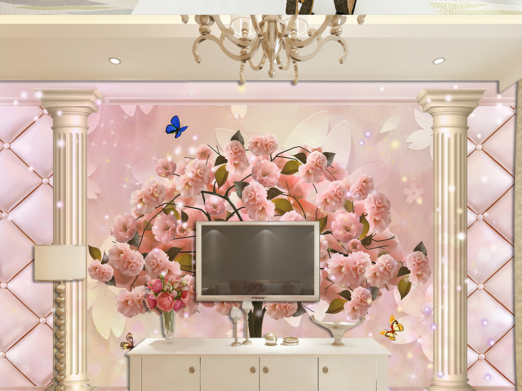 我图网提供精品流行欧式罗马柱浪漫玫瑰花3D软包电视背景墙素材下载,作品模板源文件可以编辑替换,设计作品简介: 欧式罗马柱浪漫玫瑰花3D软包电视背景墙 位图, RGB格式高清大图,使用软件为 Photoshop CS6(.psd) 浪漫玫瑰花