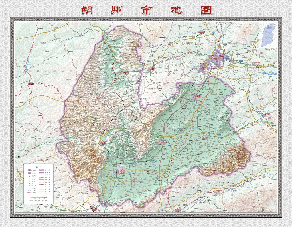 朔州市地图片