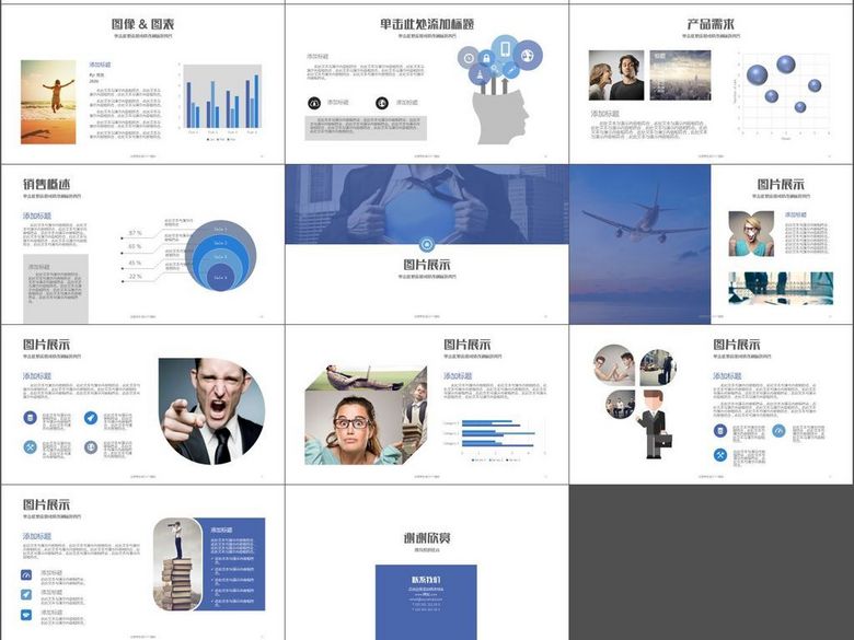 企业成功案例项目产品报告工作总结汇报(图片