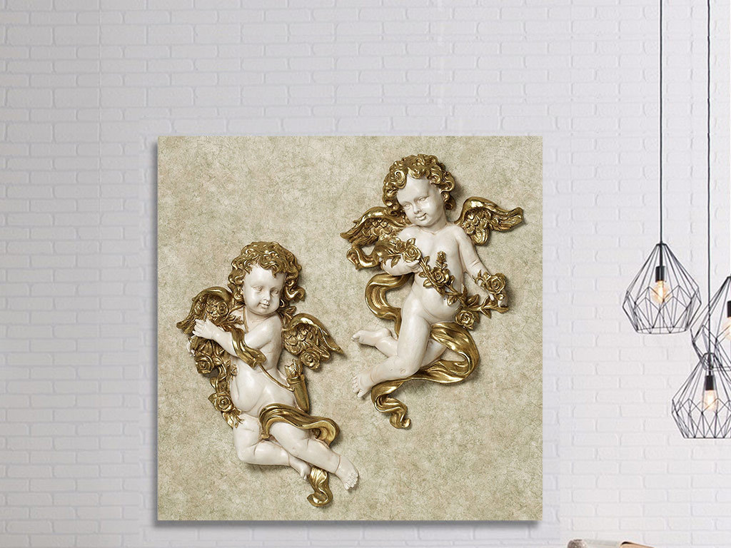 我图网提供精品流行欧式3D立体金色小天使无框装饰画素材下载,作品模板源文件可以编辑替换,设计作品简介: 欧式3D立体金色小天使无框装饰画 位图, RGB格式高清大图,使用软件为 Photoshop CS6(.tif不分层) 小天使浮雕
