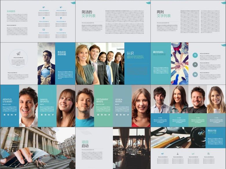 商务成功案例演示产品服务销售总结汇报(图片