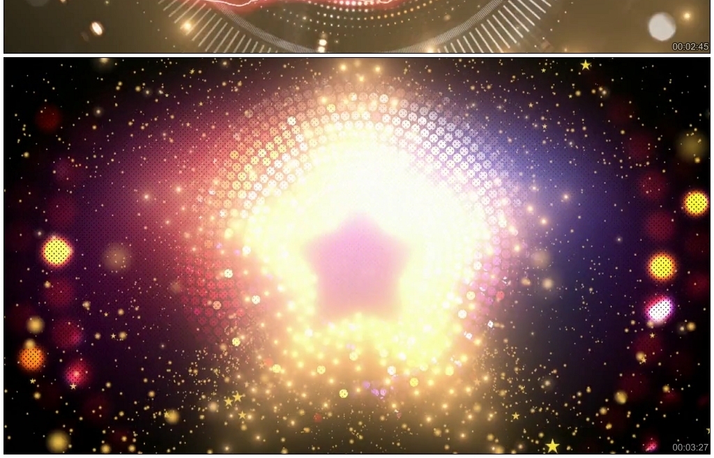 炫酷动感舞台LED背景视频素材