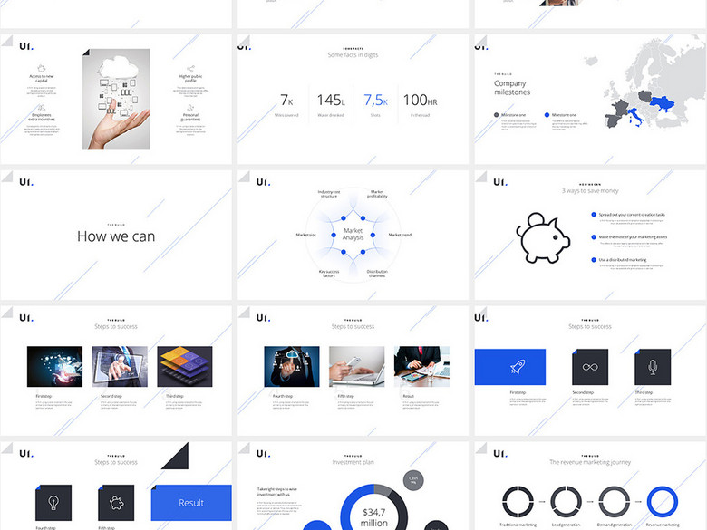 ui界面app开发项目展示PPT模板(图片编号:16