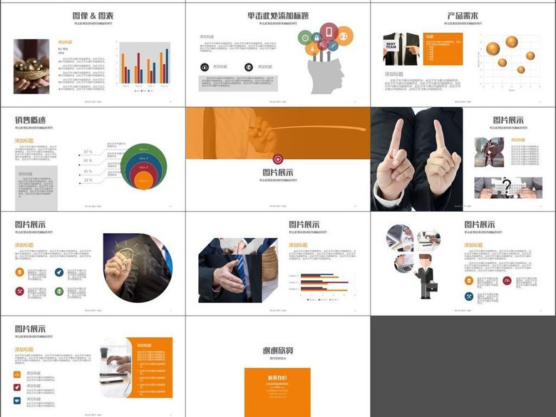 团队介绍金融销售市场汇报工作总结汇报(图片