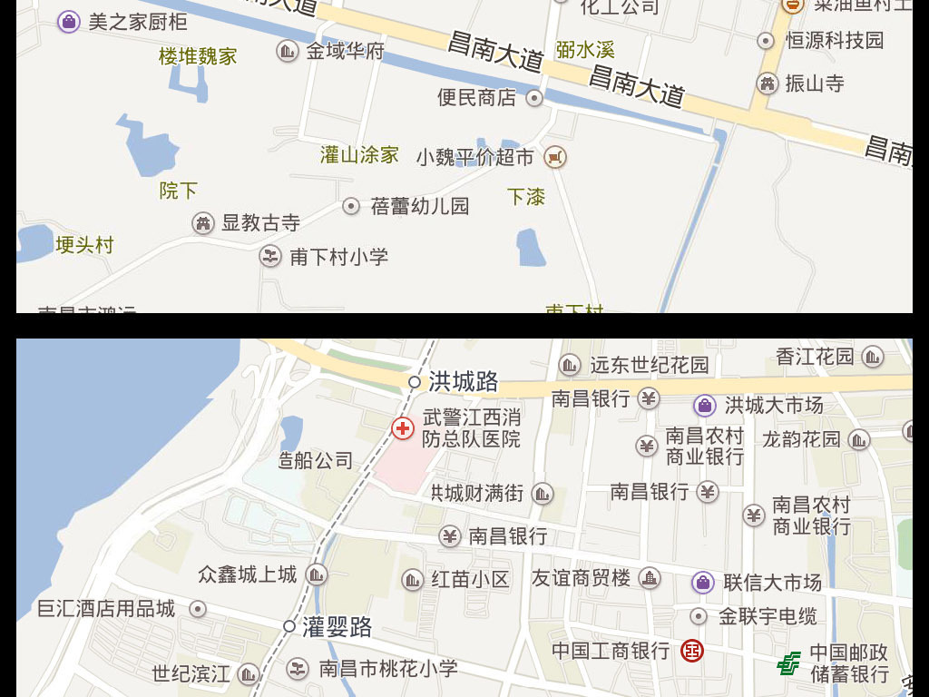 2017南昌市电子地图图片下载图片