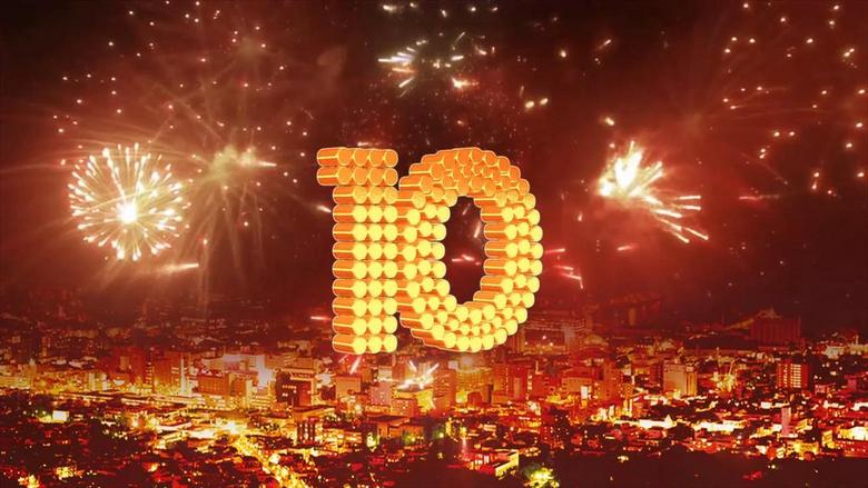 2017鸡年公司企业年会开场倒计时视频(图片编