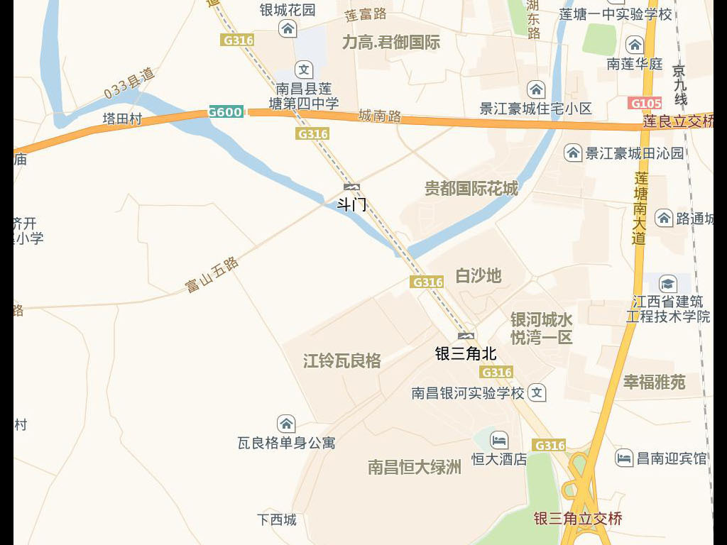 南昌县高清地图