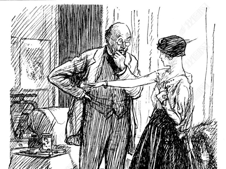 人像漫画欧洲人物时局插画政治历史图片下载素