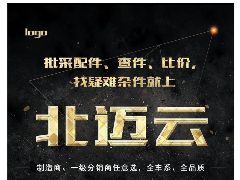 星空奢华汽车查询系统印刷宣传单DM单(图片编