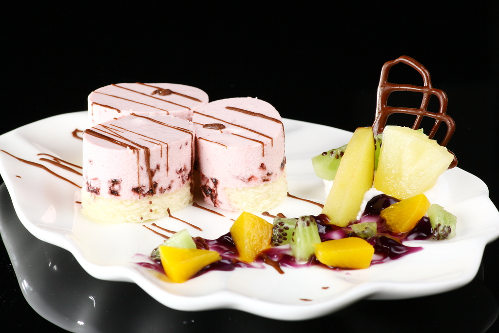 冰淇淋白天使蛋糕