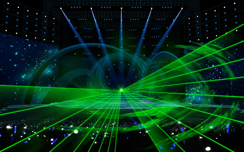 湖南卫视中秋晚会大型舞美设计异形舞台设计(