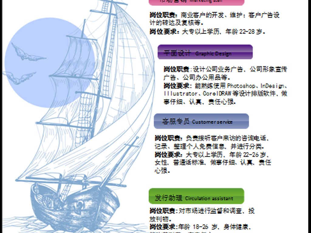 20:40:38 我图网提供精品流行word招聘海报宣传单页模板下载素材下载图片