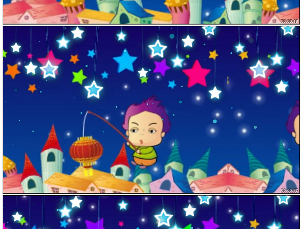 设计作品简介: 小星星儿童儿歌配乐成品,,使用软件为一闪一闪亮晶晶超