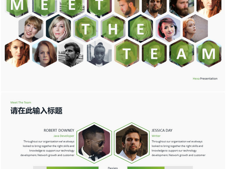 2017年创意设计团队介绍PPT模板(图片编号:1