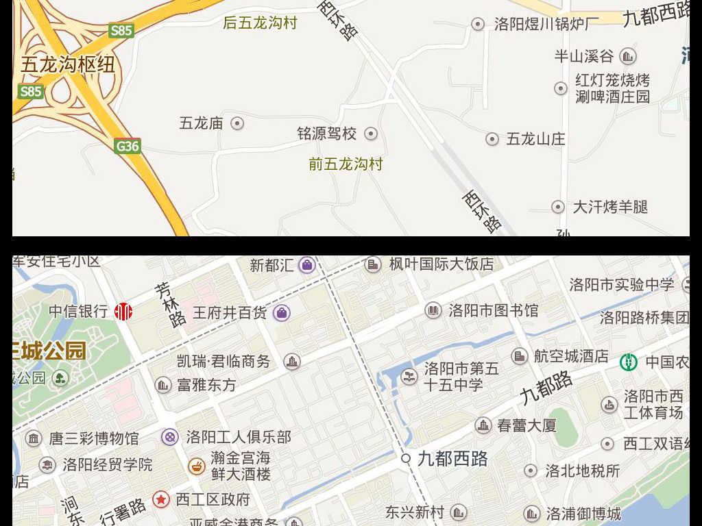 洛阳高清地图