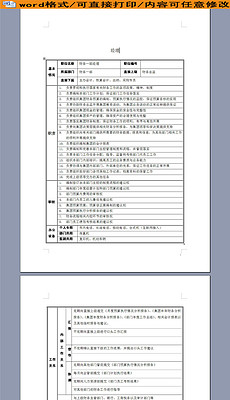 岗位职责_岗位职责范本大全_岗位职责模板下