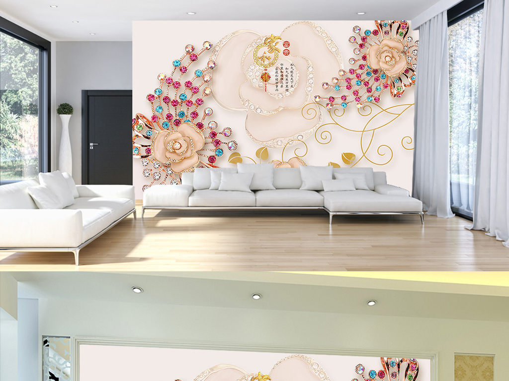 我图网提供精品流行浪漫珠宝首饰玫瑰花电视客厅背景墙壁画素材下载,作品模板源文件可以编辑替换,设计作品简介: 浪漫珠宝首饰玫瑰花电视客厅背景墙壁画 位图, RGB格式高清大图,使用软件为 Photoshop CS5(.psd)