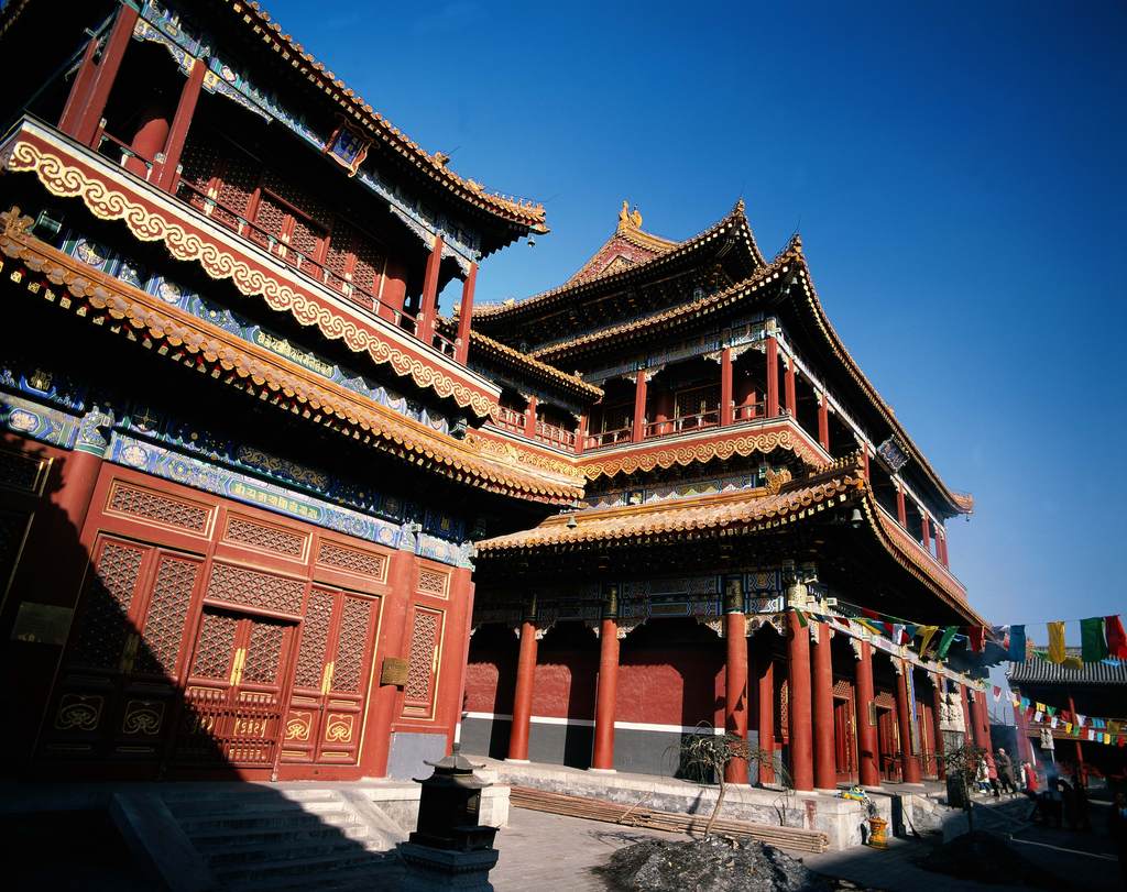 中国古建筑建筑文化遗址大殿宫殿图片