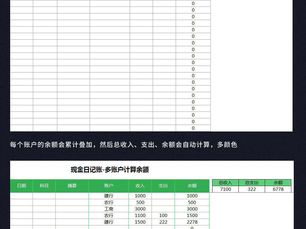 收入支出明细表模板_理发店收入支出明细表