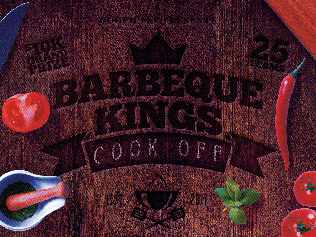 高档餐厅西餐牛排美食烤肉烧烤派对宣传海报