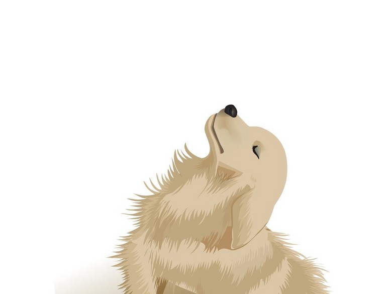 卡通动物狗(图片编号:16196946)