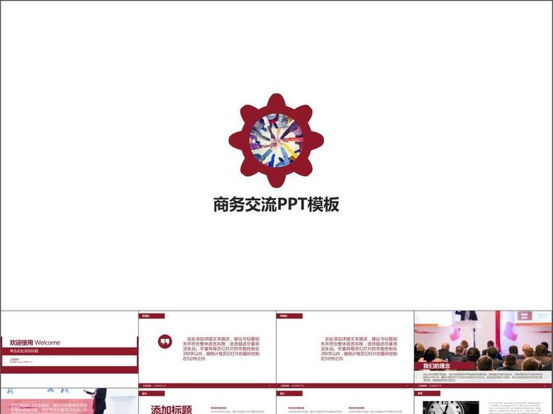 企业介绍成功案例分析销售数据图表(图片编号