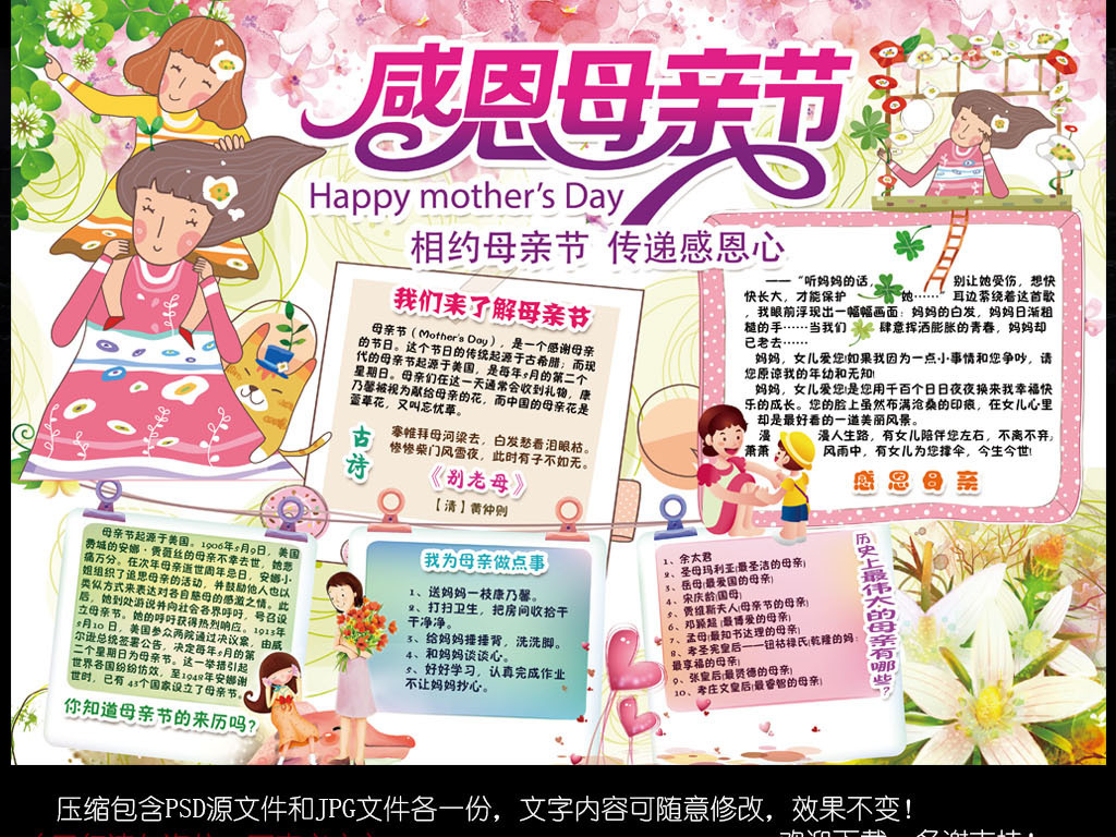 道德手抄小报素材