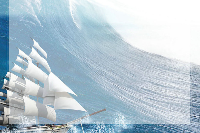 一帆风顺信纸背景(图片编号:16203183)_信纸