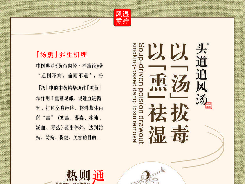 头道汤汤药熏蒸祛湿排毒插画(图片编号:16203