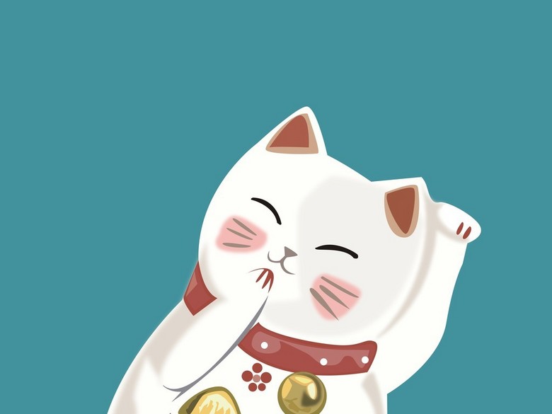 手机壳卡通动物招财猫(图片编号:16205703)_卡