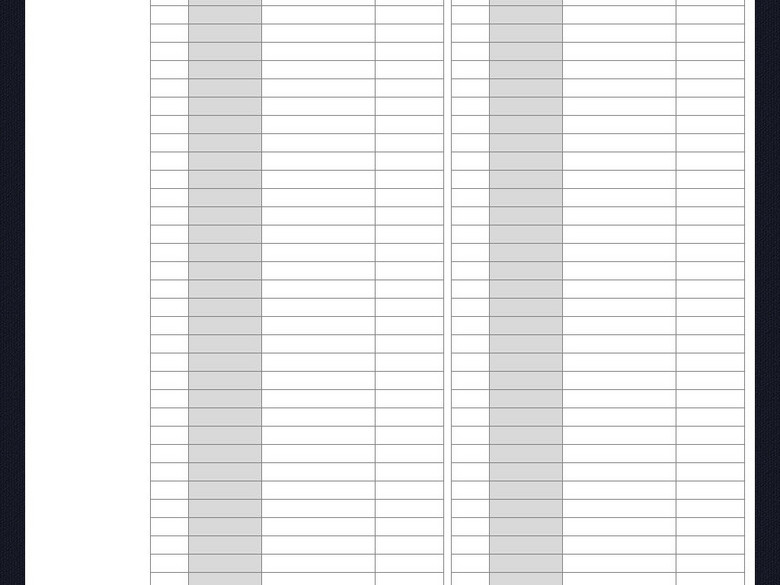 公司家庭个人收入支出明细记账本表格模板(图